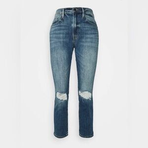 FRAME DENIM Le Pixie Beau Cleo Rips Denim Jeans